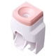 thumbnail image 1 of Naiovety Soporte para cepillo de dientes montado en la pared sin perforación dispensador automático de de dientes exprimidor de de dientes Juegos de accesorios de baño Rosa, 1 of 6