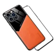 thumbnail image 1 of Sjk Funda Para iPhone 16 Pro Max Plus Cuero Magnético+mica, 1 of 8
