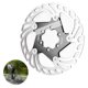 thumbnail image 2 of Rotor De Freno De Bicicleta De Montaña Rotor De Freno De Disipación De Calor Hueco Disco Flotante Grueso Disco De Cinco Clavos Con Hebilla Flotante De Acero Inoxidable 1 Pieza Moyic OD010802-01, 2 of 7