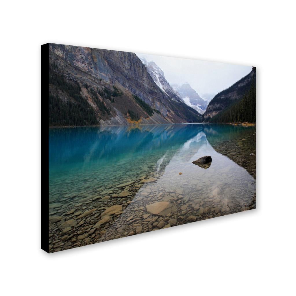 Trademark Fine Art "Lake Louise" Canvas Art by Pierre Leclerc