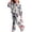 Blue, variant on Grblisyd First Day of School Outfits for Girls Cute Stationery Print Crew Neck Long Sleeve Top and Flared Leg Pants Fall Clothing Set