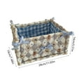 thumbnail image 3 of C Compact Desktop Storage Basket With Artistic Pattern For Snacks Cosmetics And Miscellaneous Items Organization, 3 of 6