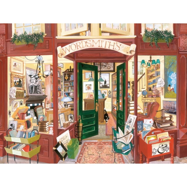 Puzzle Ravensburger Wordsmith's Bookshop 1500 piezas