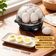 thumbnail image 5 of Kozeewarm 7-Egg Electric Egg Cookers, Blue - Automatic Shut-Off, 5 of 9