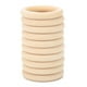 thumbnail image 5 of 10 Piezas Anillos Madera Natural, Anillos Dentición Madera Para Bebés 65 mm / 2.6In, Sin Pintura Círculos Madera Lisos Sin Terminar para Manualidades DIY Anillo Dentición, Joyería(wood) EOTVIA  No, 5 of 6