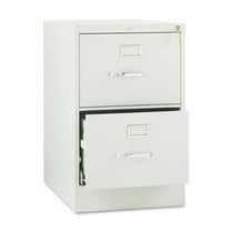 HON 510 Series Two-Drawer Full-Suspension File Legal 29h x25d Light Gray 512CPQ, File Cabinet