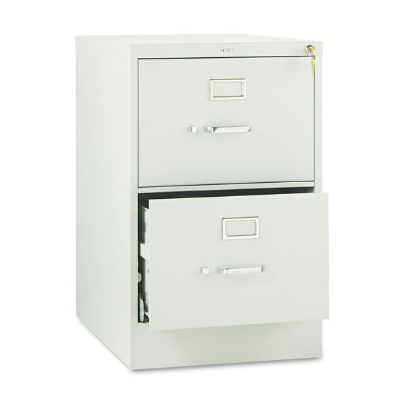 HON 510 Series Two-Drawer Full-Suspension File Legal 29h x25d Light Gray 512CPQ, File Cabinet