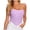 Purple, variant on LYEAA Womens Corset Top Bustier Mesh Strapless Zip up Overbust Boned Crosets Push up Shapewear Going out Party Tubu Tops