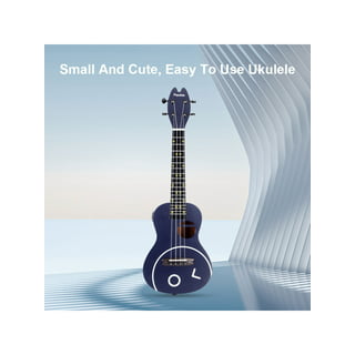 PopuMusic Populele 2 Compact and Portable Smart Ukulele Carbon Fiber  Edition for Beginners, Experts, Kids and Adults