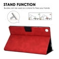 thumbnail image 3 of Dteck Case for Samsung Galaxy Tab A7 10.4" SM-T500 T505 (2020 Released) 10.4-inch,Luxury PU Leather Wallet Card Holder Kicstand Folio Protective Shockproof Cover ,Red, 3 of 5
