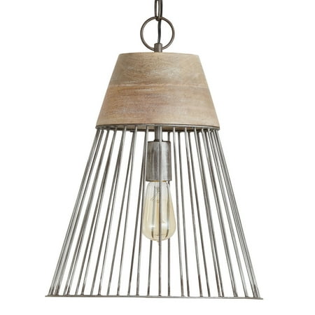 

Capital Lighting 335012 Russell 14 Wide Cage Pendant - Urban Wash