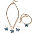thumbnail image 4 of butterfly pendant gift jewelry necklace sets for women, 4 of 4