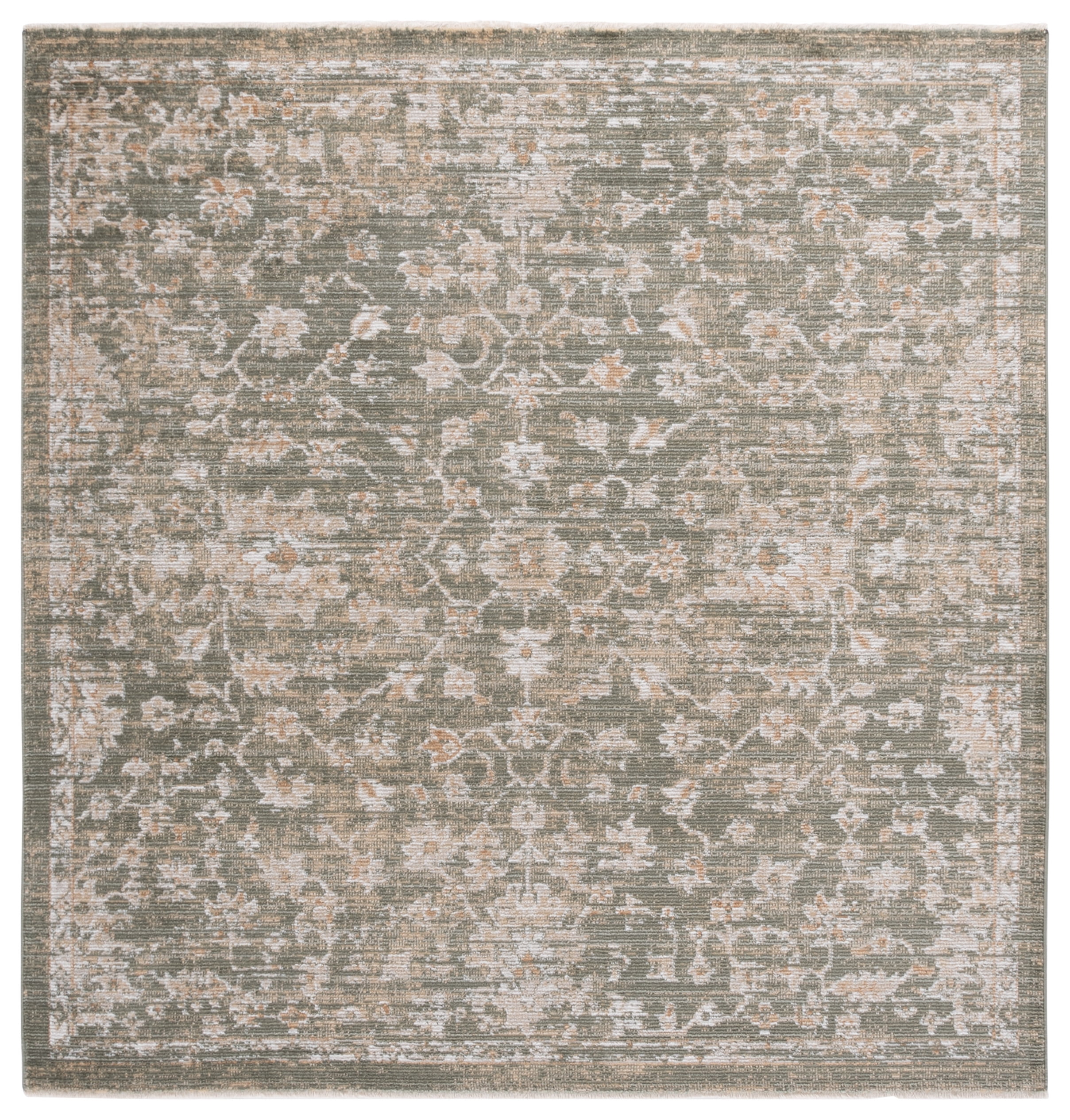 Safavieh Hazel Cebrail Oriental Area Rug, Green/Beige, 4' x 4' Square