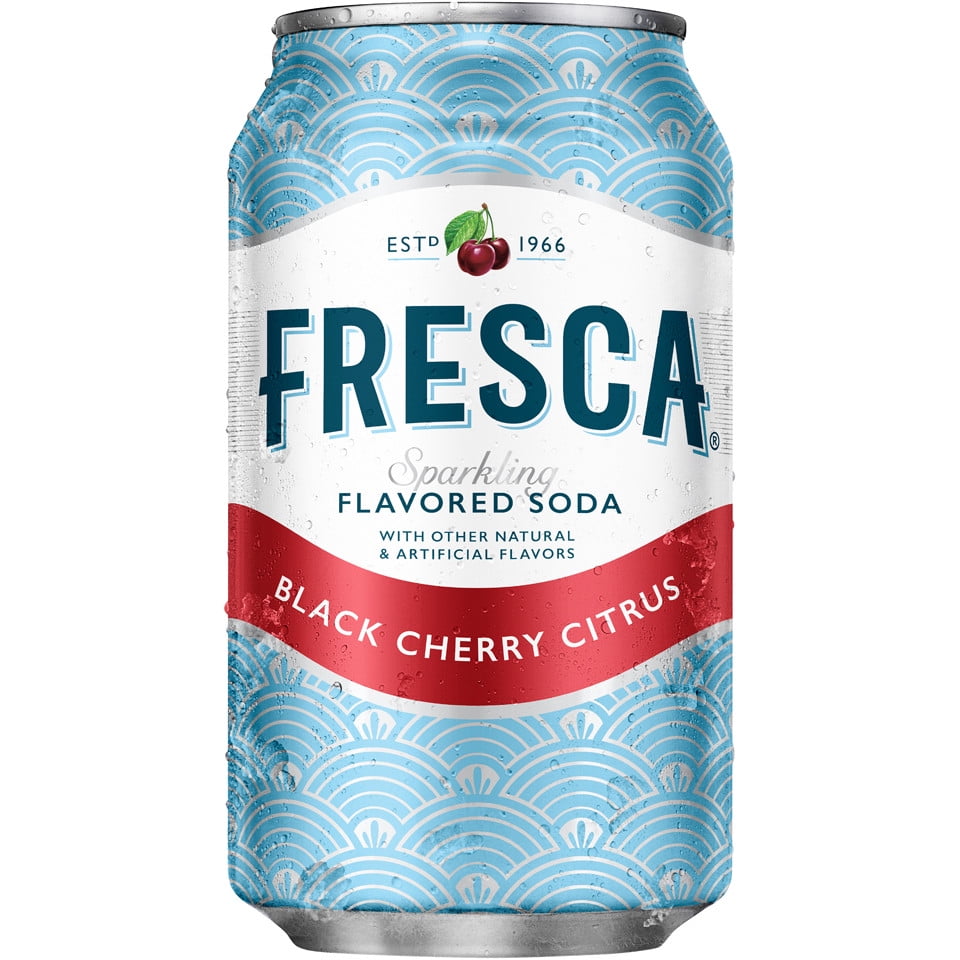 Fresca Black Cherry Sparkling Soda, 12 Fl. Oz., 12 Count