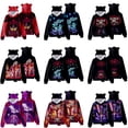 thumbnail image 2 of Sudadera con capucha de Anime Sir Pentious Vaggie Husk Charlie para hombre y mujer, disfraz de Alastor Dust Angel Lucifer, chaqueta, abrigo, 2 of 5