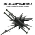 thumbnail image 2 of ZheElen 2pcs Design Universal Drive Joint For FS 1/10 53633 RC Car Accessories Silver, 2 of 6