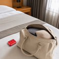 thumbnail image 4 of Pill Organizer 6 Compartment Red Plastic Portable Case for Travel and Purse, 4 of 4