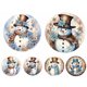 thumbnail image 2 of 5D DIY Taladro Invierno Muñeco Nieve Kit Del Arte Artesanal, 2 of 6