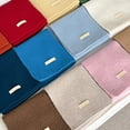 thumbnail image 3 of Guardurnaity Chal de punto con hebilla de vaca, lana pura, aspecto cálido y moderno, botón, fácil de probar, versátil, ideal para mujeres. Accesorios de disfraces gris, 3 of 6