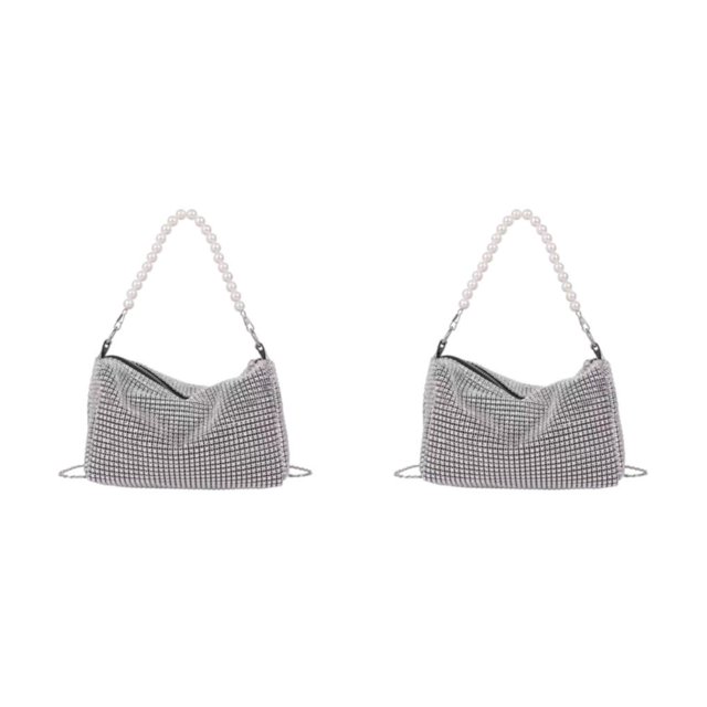 Guardurnaity Bolso elegante y práctico para estilo y funcionalidad, bolso de fiesta, bolso de hombro, bolso para axilas, bolsos, duradero, resbaladizo 2Conjunto