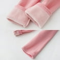 thumbnail image 4 of HuaAngel 3 Pack Girls Fleece Lined Leggings Thermal Soft Stretchy Winter Pants Sizes 2-10, 4 of 7
