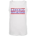 thumbnail image 1 of Don't Mistake Liberals for Weak Mens Tank Top White LG, 1 of 1