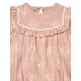 thumbnail image 4 of Modern Moments by Gerber Baby Girl Bubble Romper with Ric-Rac and Tights Outfit Set, 2-Piece, 0/3 Months - 24 Months, 4 of 10