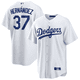 thumbnail image 1 of Camiseta clásica de béisbol blanca de local de Teoscar Hernández de Los Angeles Dodgers, con número de estrella bordado.-M, 1 of 2