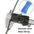thumbnail image 4 of Advancent XINDA, 50 metros de diámetro, 4mm, 3KN, militar, 9 núcleos, Paracord, cuerda para exteriores, trenzada, cuerda de seguridad, Escalada Azul, 4 of 6