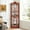 Oak, variant on Two Side - Hung Glass Pane Doors | Organize Prized Items | Spacious Storage Cabinet