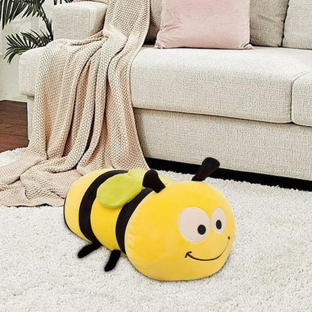 Adorable Realistic Bee Plush Toy – Soft Stretchy Pillow Stuffed Animal for Kids Gifts Home Decor Christmas & Birthday Parties Adorable Realistic Bee Plush Toy – Soft Stretchy Pillow Stuffed Animal for Kids Gifts Home Decor Christmas & Birthday Parties