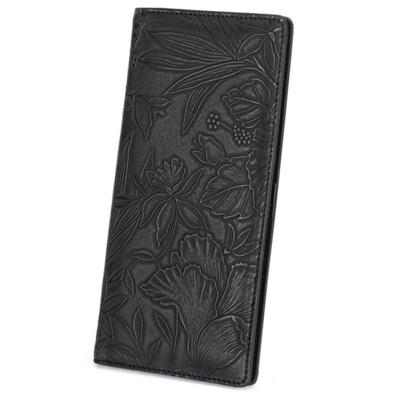 AOMRCOL Ultra Slim Thin Wallet for Women Bifold Leather Rfid Blocking Credit Card Holder,Slim Wallet for Women,Black Wallet for Women