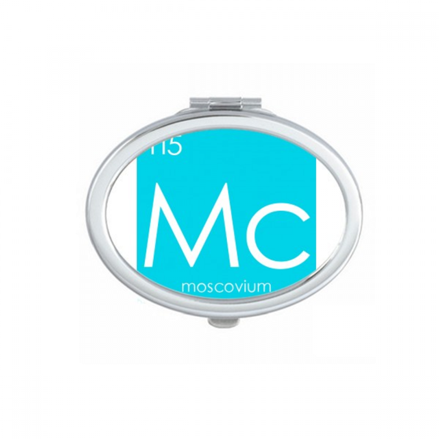 Chestry Elements Period Table Poor Metals Mc Mirror Portable Fold Hand Makeup Double Side Glasses
