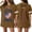Brown, variant on 250 Years 1776-2026 250th Birthday Eagle T-Shirt for Celebrate 250th Anniversary of America Patriotic Veteran Tee 250 Short Sleeved Top for Woman