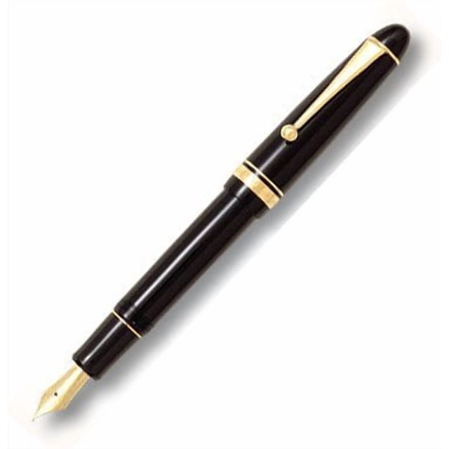 Pluma estilográfica Pilot Custom 742 Cuerpo negro F-Nib (FKK-2000R-B(-F))