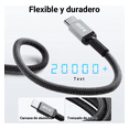 thumbnail image 3 of Cable Tipo C A Tipo C 60w Carga Rapida Cable 1m Xtellar negro, 3 of 3
