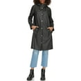thumbnail image 4 of Women's Levi's® Rubberized Raincoat Color: Yellow Size: SMALL, 4 of 4