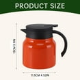 Slhljlin Portable Stainless Steel Kettle Thermal Kettle Stew Pot Large