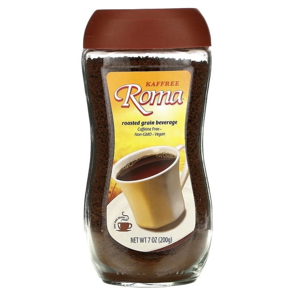Kaffree Roma, Instant Roasted Grain Beverage, Caffeine Free, 7 oz
