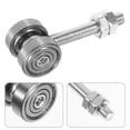 thumbnail image 3 of Sliding Door Roller Replacement Accessory 2 Wheel Trolley Assembly for Strut Channel, 3 of 5