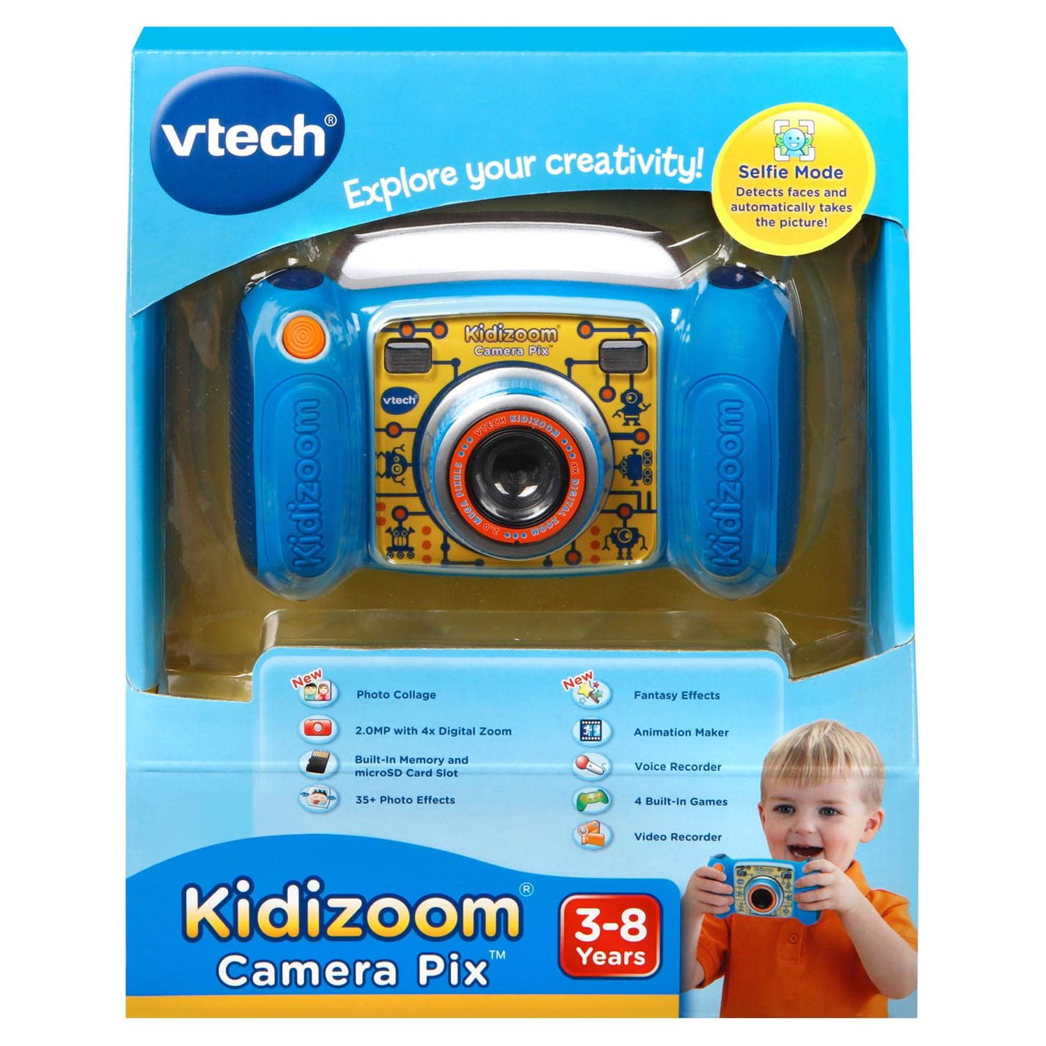 Vtech – caméra numérique Kidizoom Pix, jouets interactifs, jouets