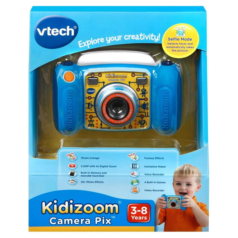 VTech - Appareil photo enfant - KidiZoom Fun bleu