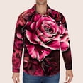 thumbnail image 2 of Chemise à Manches Courtes pour Hommes, Chemise à Manches Courtes Imprimée à Manches Longues, Chemise à Boutons pour Hommes, Chemise à Manches Courtes pour Hommes, 2 of 5