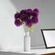 thumbnail image 1 of Flores de diente de león de plástico - Pack de 10 tallos florales artificiales para decoración del hogar, rosa, morado, verde, blanco, amarillo, 1 of 6