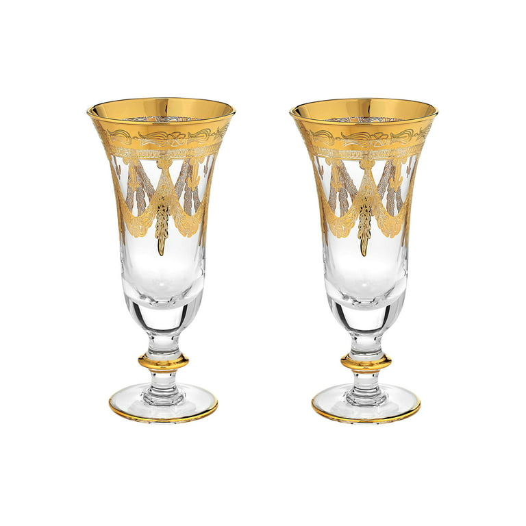Fusion Collection Martini Glass (Italian Glass) - Luxurious Interiors