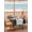 White Brown, variant on Outdoor Tablecloth with Umbrella Hole and Zipper, Texas Stars Vintage Rectangle Table Cloth 52x70 Inch Waterproof Tablecloth, Bless OurHome Pots Country Wooden Plank Picnic Table Cover for Patio