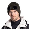 thumbnail image 3 of Wind Glasses Knitted Hat Ski Skiing And Warm Wool Cap Knitted Hat Trapper Gloves for Men Thermal Hats for Women E Cold Hat Men Winter Mad Hat Winter Headgear Mens Cold Weather Hats Heated Work Hat, 3 of 3