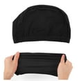 thumbnail image 5 of Unique Bargains 1 Pc Elasticity Swim Cap 5.51"x8.66" Black, 5 of 6