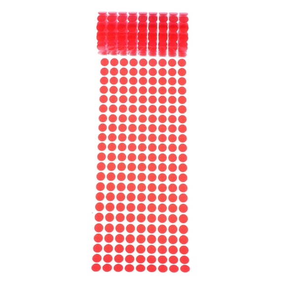 YSNOOWE Loop Self Adhesive Dots Sticky Tapes Red 900 Pcs