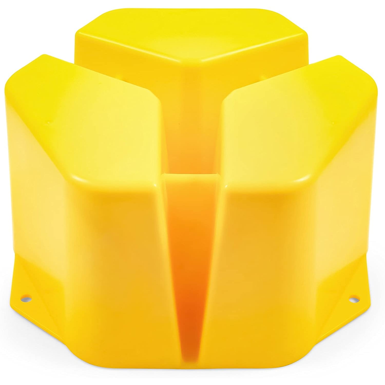 (2 pack) Camco Stabilizer Jack Support - 7-inches of Lift - Yellow, UV-Stabilized Polypropylene (44424)